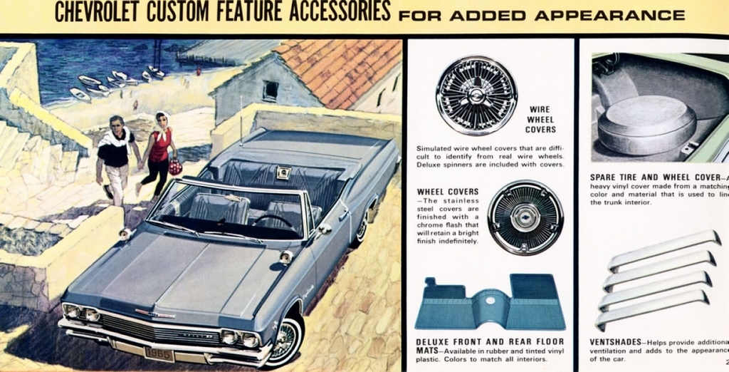1965 Chevrolet Accessories Brochure Page 22